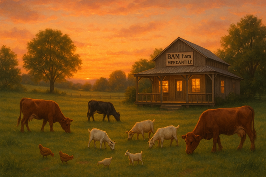 Finding Balance: Family, Farm Life, and Building BAM Fam Soap Co (Mercantile)