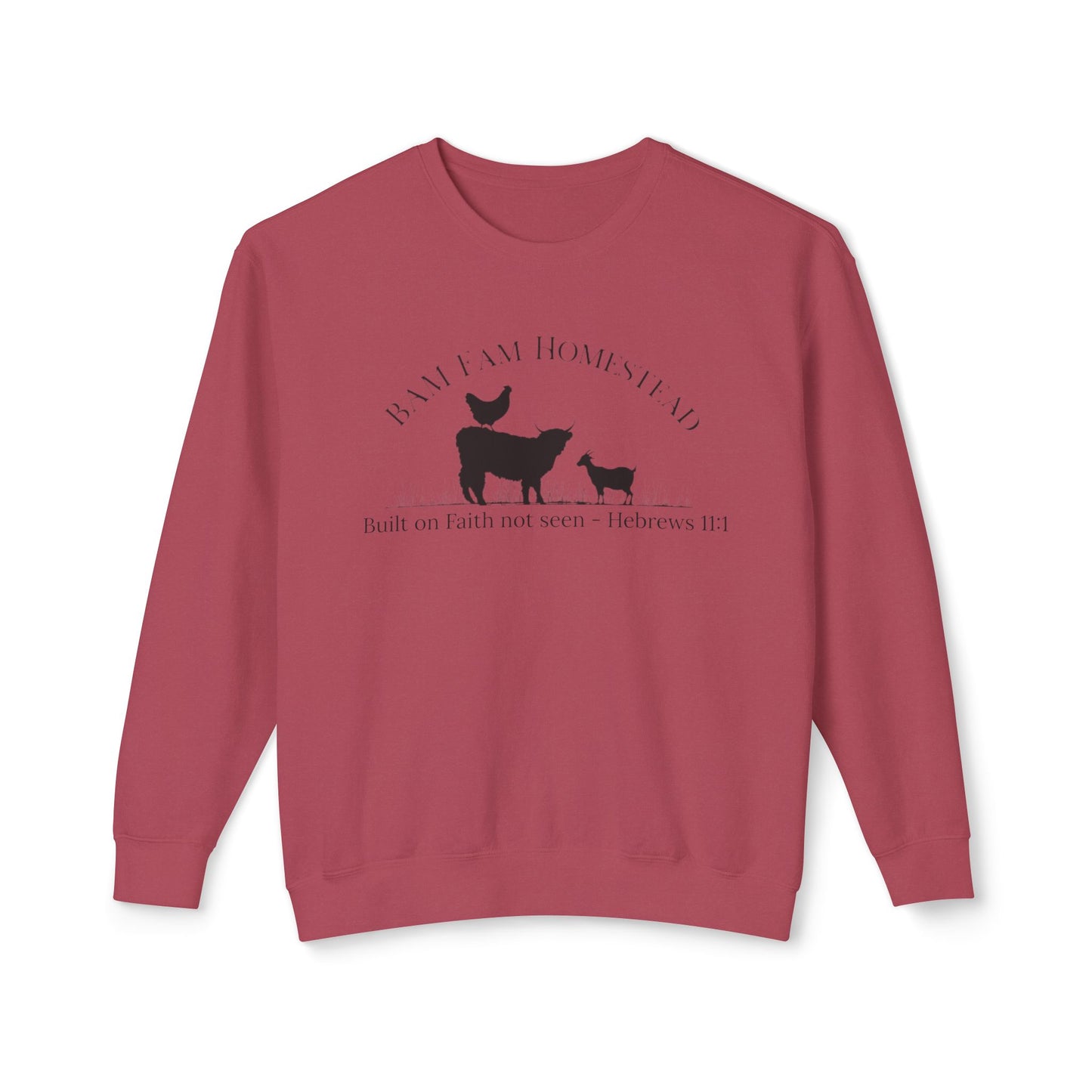 Unisex Lightweight Crewneck Sweatshirt