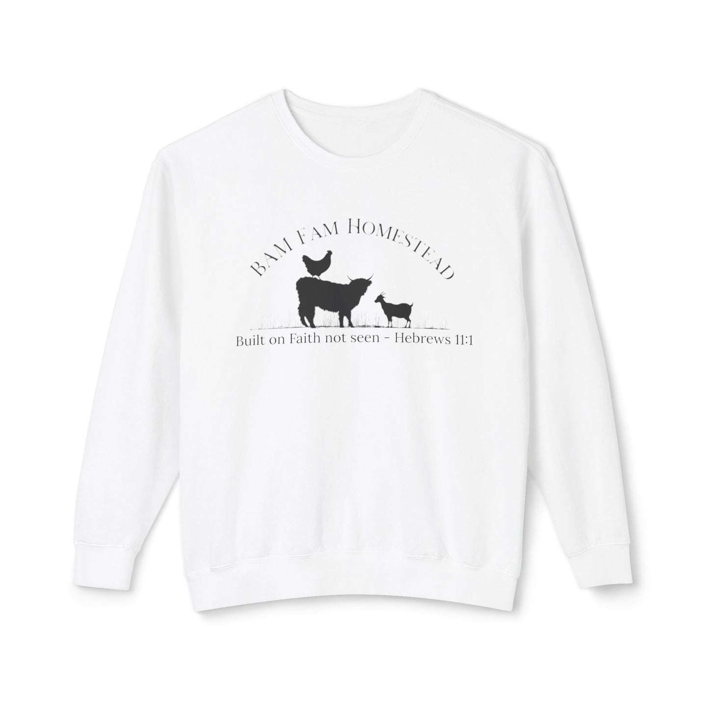 Unisex Lightweight Crewneck Sweatshirt