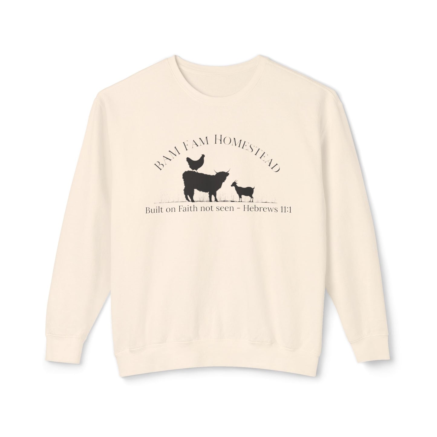 Unisex Lightweight Crewneck Sweatshirt