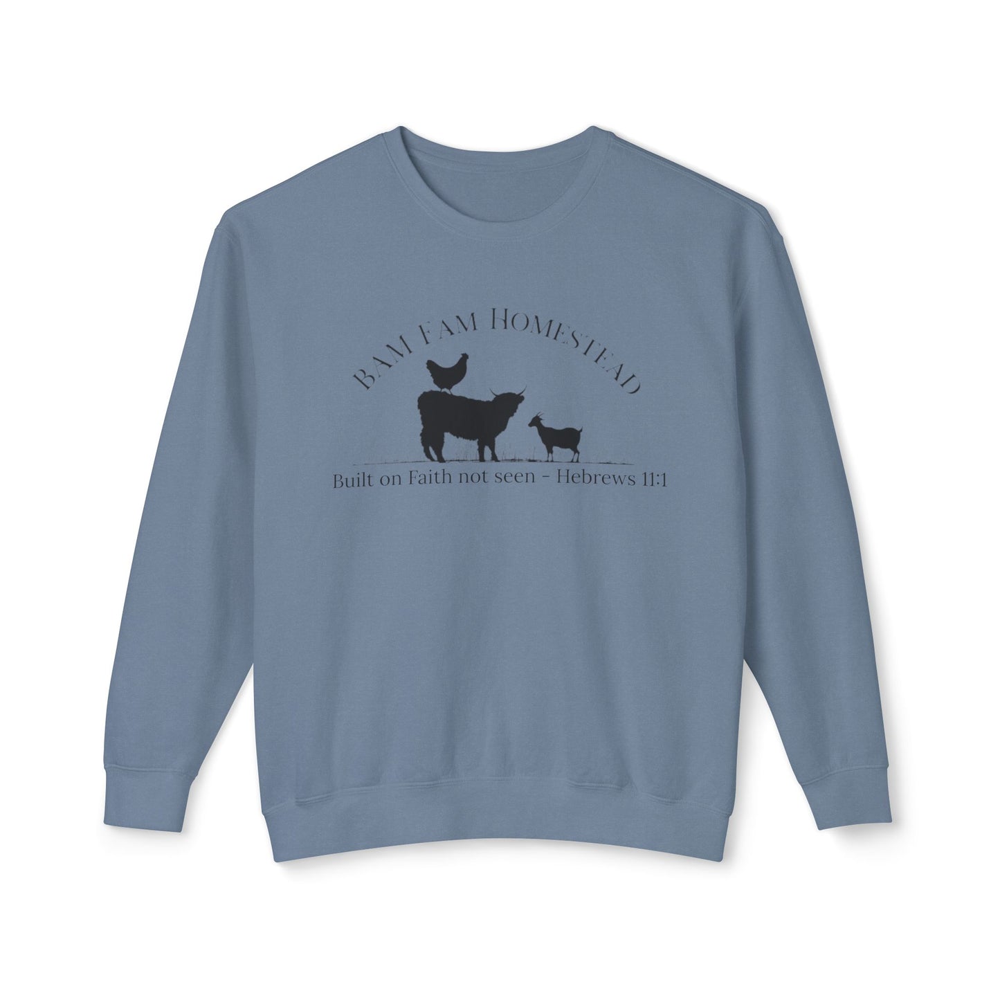 Unisex Lightweight Crewneck Sweatshirt