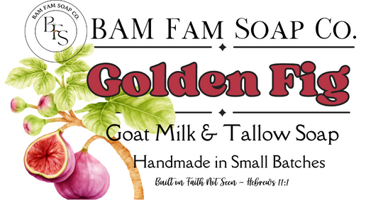 Golden Fig Goat Milk Soap