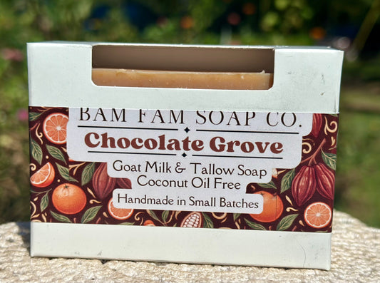 Chocolate Grove Goat Milk & Tallow Soap