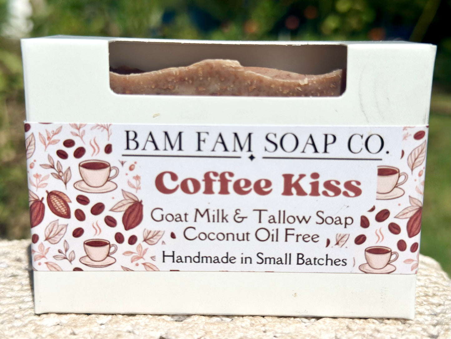 Coffee Kiss Goat Milk & Tallow Soap